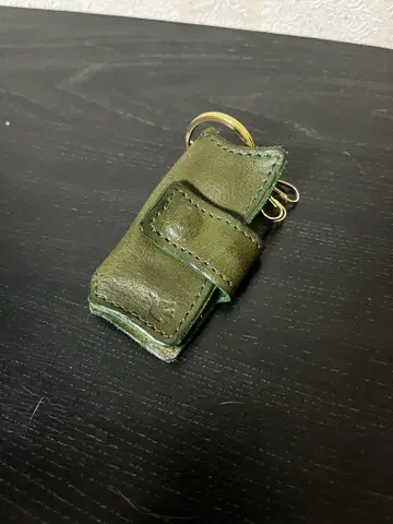 핸드 워시 가죽 컴팩트 키케이스