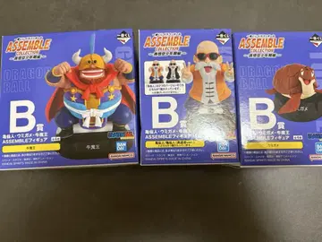 드래곤볼 제일복권 B상 ASSEMBLE 피규어 3체 세트