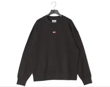 미사용품 TOMMY HILFIGER 진 스웨터 트레이너 블랙