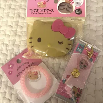 신품  햇빛에 탄 키티 상품 3점 세트