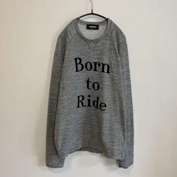 디스퀘어드 스웨트 Born to Ride 그레이 사이즈 L