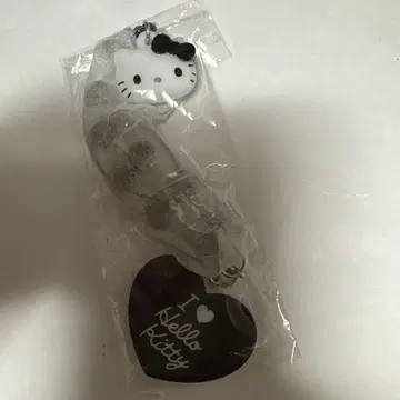 산리오 I Love Hello Kitty 시크릿 스트랩 블랙