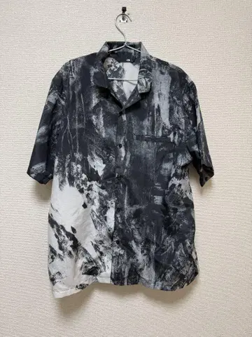 THE NORTH FACE 반팔 셔츠 XL 아트 프린트