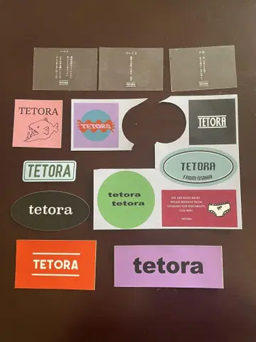 TETORA 스티커 세트