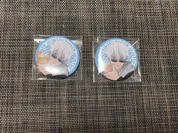 주술회전 코스모월드 밤의 놀이공원 캔뱃지 고죠 사토루 2점
