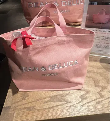 하와이 한정 DEAN & DELUCA 토트백 S (소) 로얄하와이안