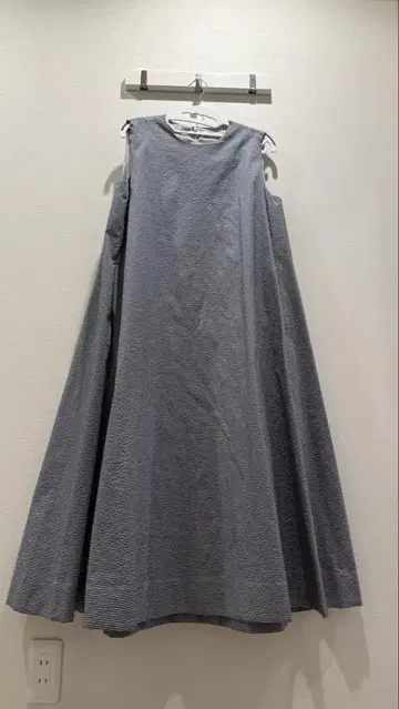 BARNEYS NEW YORK 슬리브리스 원피스 38 블루