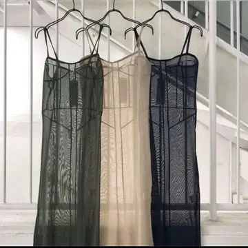 juemi Tulle Biker Dress 블랙