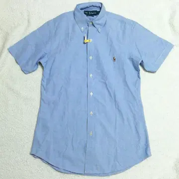 미품! Ralph Lauren(랄프 로렌) 포니 자수 샴브레이 셔츠(S)