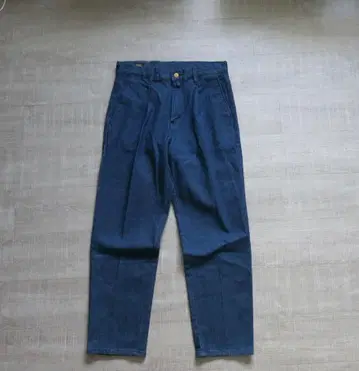 Lee 턱 데님 트라우저 팬츠 riders 다크 네이비 M