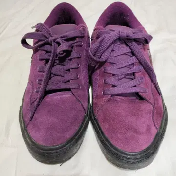 Emerica 보라색 스웨이드 스니커즈