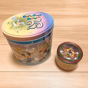 디즈니 초콜릿 크런치 빈 캔 25주년 & 2001 크리스마스 디즈니