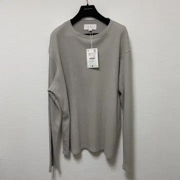 ZARA ORIGINS 자라 롱T 미사용 새상품 긴팔 XL 에크루 셔츠