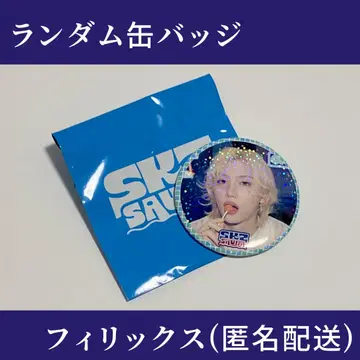 스트레이키즈 스키즈 필릭스 팝업 사우나 캔 배지