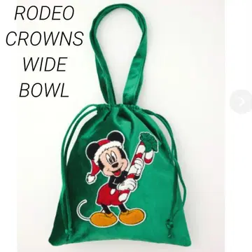 RODEO CROWNS 로데오크라운 미키 복조리 백 크리스마스