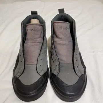Emerica Santa Cruz 그레이 하이컷 스니커즈