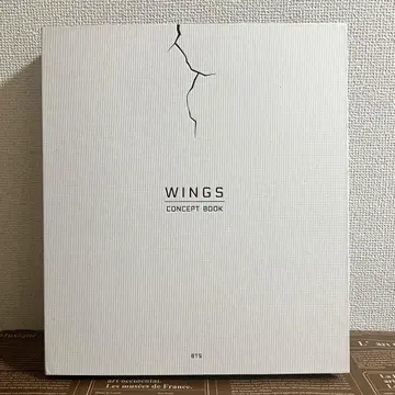 BTS WINGS CONCEPT BOOK 컨셉북