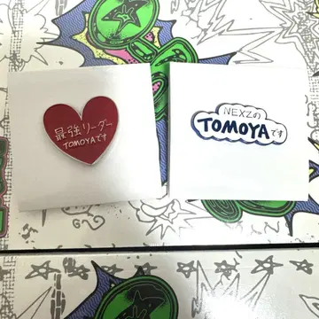 NEXZ TOMOYA 핀 배지