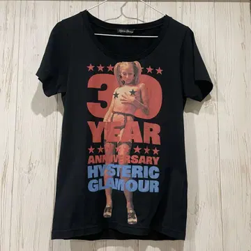 HYSTERIC GLAMOUR 30주년 T셔츠 블랙