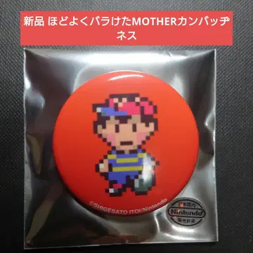 새상품 적당히 흩어진 MOTHER 뱃지 네스