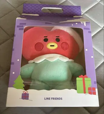 BTS BT21 TATA 홀리데이 인형 크리스마스
