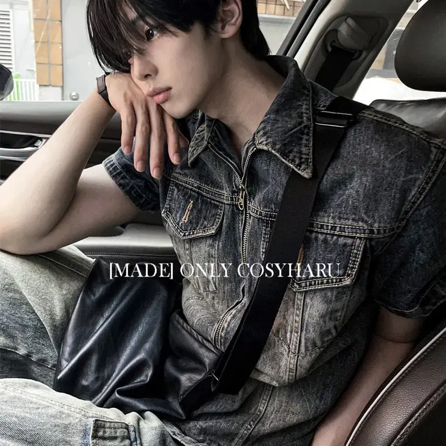Kosiharu Flan Real Washing Denim Jacket on Bunjang Global Site.