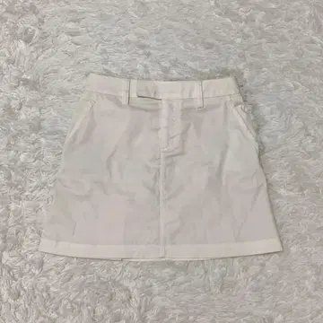 하자품 adidas 아디다스 스포츠 웨어 미니 스커트 화이트 XS