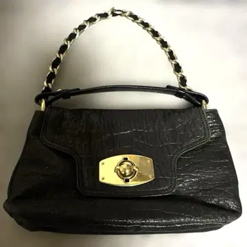FURLA 훌라 2way 숄더 핸드백 블랙