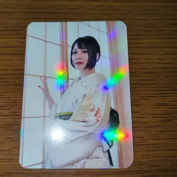 니나가와 베니 신해석 민요 트레이딩 카드 반짝반짝 당첨