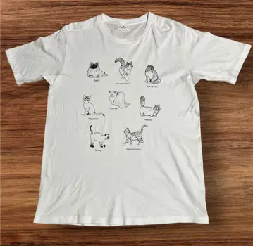 메리 제니 고양이 도감 티셔츠