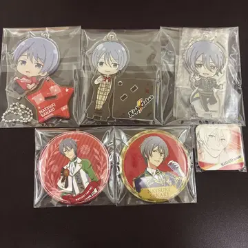 아이돌 마스터 SideM 사카키 카츠라 캔 배지 아크릴 스탠드