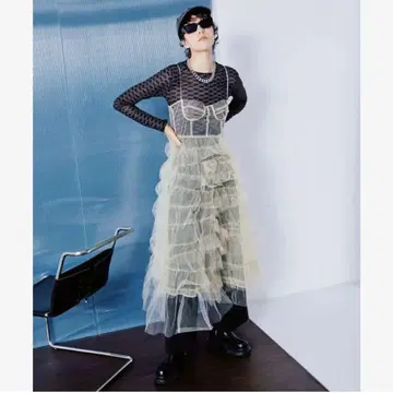 메종 스페셜 티어드 츄르 원피스