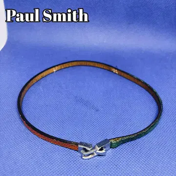 폴 스미스 (Paul Smith) 가죽 브레이슬릿, 뱅글