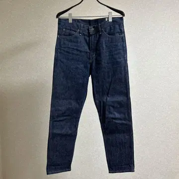 orSlow 스트레이트 데님 진한 남색 초기형 오렌지 태그