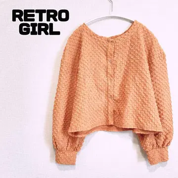 RETRO GIRL 레트로걸 뽀글뽀글 입체 원단 겉옷