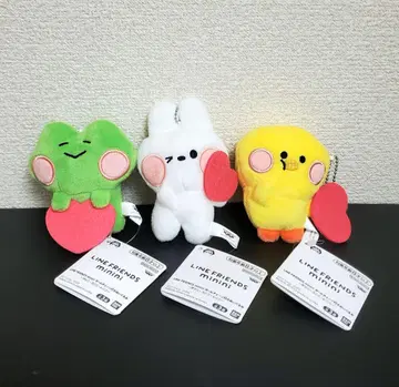 LINE FRIENDS minini 볼체인 봉제 인형 컴프