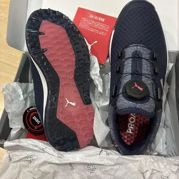 신품 PUMA 골프 신발 22.5cm