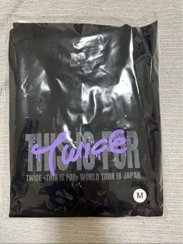 TWICE THIS IS FOR WORLD TOUR 티셔츠 사나 M9