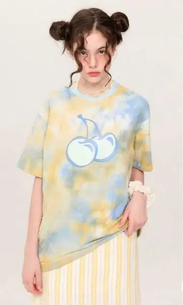KIRSH 키르시 타이다이 T셔츠 체리 체리