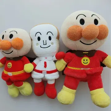 안맨 인형 3개 세트 약 20cm