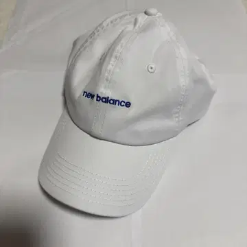 NEW BALANCE 캡 (화이트) 미사용 새상품
