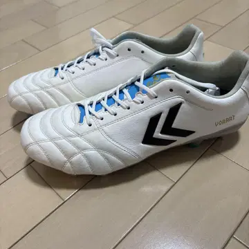 최종 처분 Hummel VORART 축구 스파이크 화이트/블루 SG