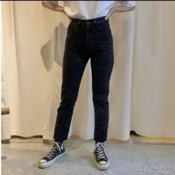 preloved 오리지널 블랙 데님 스트레이트