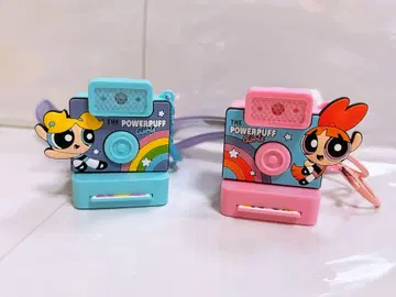 파워퍼프 걸스 파샤피카 카메라 키링 2종 세트