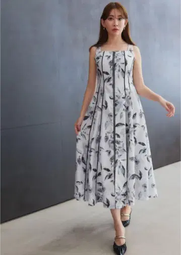 herlipto Noemie Floral Zip-Up Dress S
