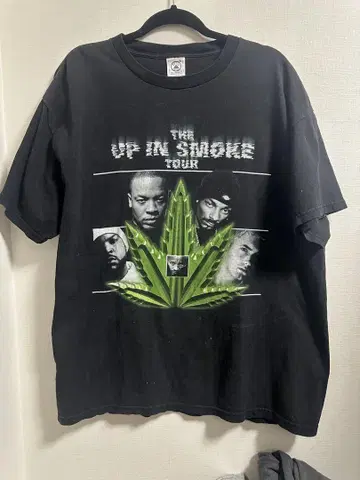 UP IN SMOKE 투어 티셔츠 XL 빈티지