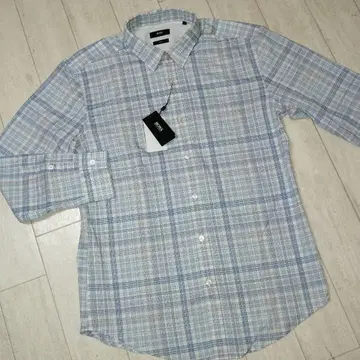 새상품/고급/HUGO BOSS/휴고보스/체크/셔츠/드레스 셔츠