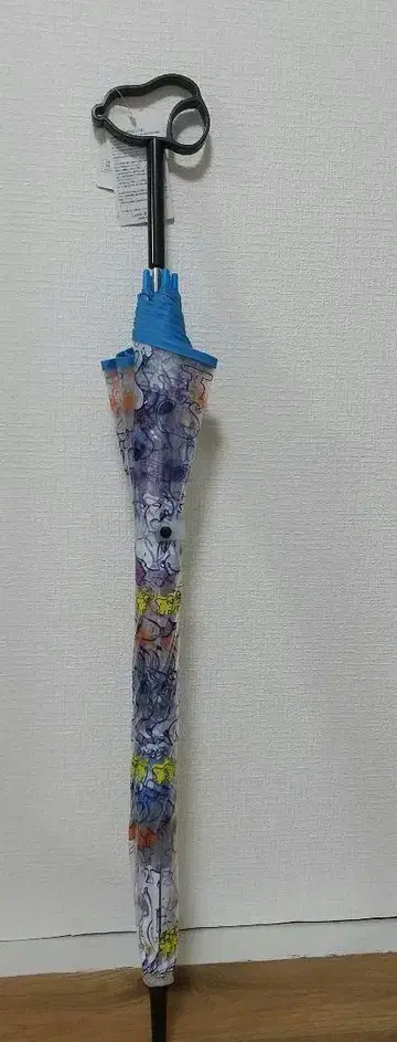 스누피 비닐 우산 독특한 손잡이
