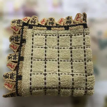 근자 레이스 장기 미니 타월 손수건