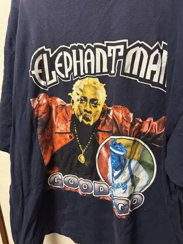 Y2K ELEPHANT man tee 2003 RAPTEE